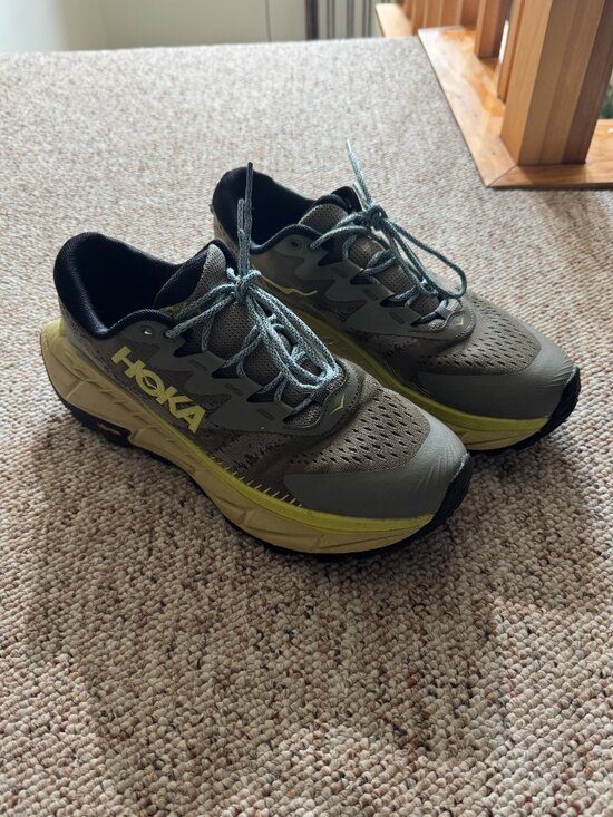 HOKA ONE Shoes Olive Green Size Men’s 10